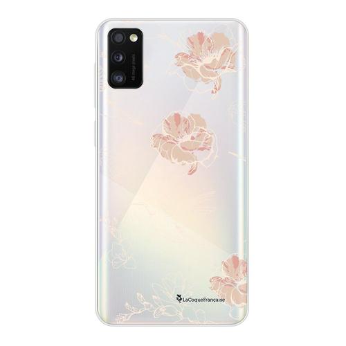 Coque Samsung Galaxy A41 360 Intégrale Transparente Fleurs Blanches Tendance La Coque Francaise.