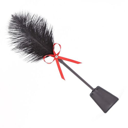 Fouet En Cuir Fétichiste Pour Couples Et Amoureux, Plume Chatouillée, Punir, Fétiche, Jeu De Pagaie Fessée, Flogger, Jouets Sexuels, Femme, Bdsm, 7.0