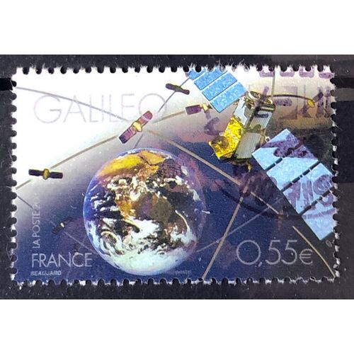 Grands Projets Européens - Galileo 0,55€ (Très Joli N° 4247) Obl - France Année 2008 - Brn83 - N27819
