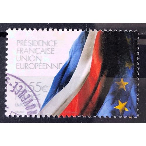 Grands Projets Européens - Présidence Française 0,55€ (Très Joli N° 4246) Obl - France Année 2008 - Brn83 - N27818