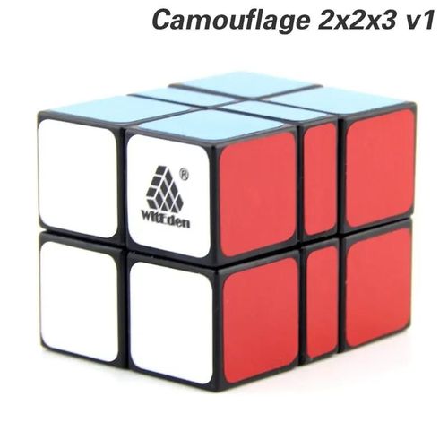 Witeden Camouflage 2x2x3 2x2x4 2x3x4 3x3x2 3x3x3 3x3x4 4x4x2 4x4x3 Cube Magique Néo Vitesse Puzzle Antistress Jouets Pour Enfants - Type 2x2x3 V1