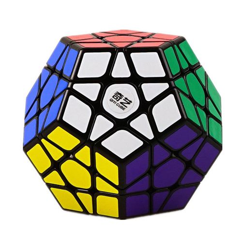Qiyi-Cube De Compétition Professionnel De Vitesse Pour Enfants,Jouets Fidget Pour La Maison,Cubes Magiques,Puzzle De Décompression,5x5x5 - Type Black