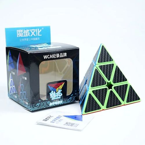 Moyu-Magic Dragon Cube En Fibre De Carbone,Dakota Ide Inclinable Vers Cinq Cubes Magiques,Jouets Éducatifs Amusants,2x2,3x3,4x4 - Type Pyramid
