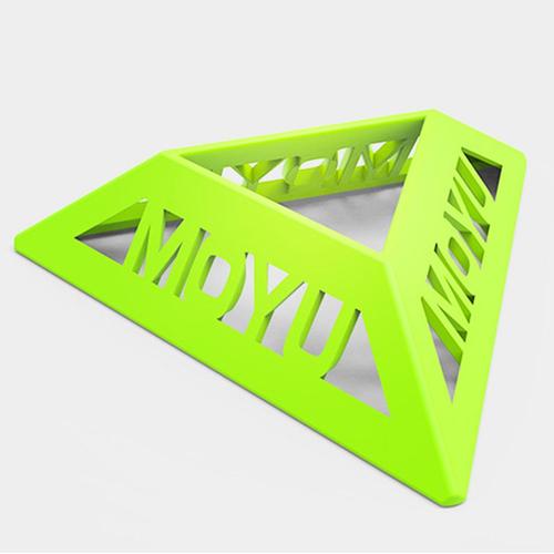 Moyu-Support De Cube Magique De Vitesse En Plastique,Support De Base,Jouets D'apprentissage,Document,2x2,3x3,4x4,10 Pièces - Type Green