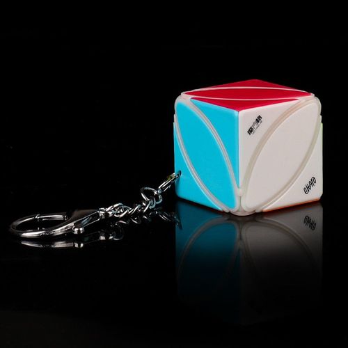 Qiyi Mini Jxkeychain Puzzle Pendant For Children,Mofangge Ivy Jinzita,Magic Cube,Toys,3x3 - Type C