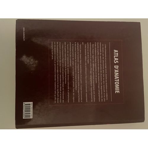 Atlas D'anatomie / Maloine/ 3ème Édition