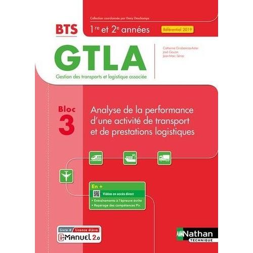 Analyse De La Performance D'une Activité De Transport Et De Prestations Logistiques Bloc 3 Bts Gtla 1re Et 2e Années