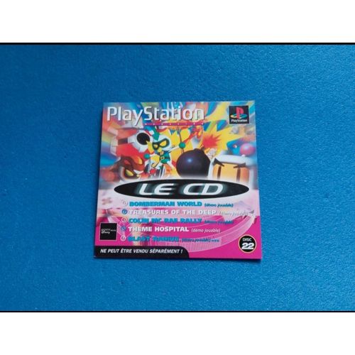 Disc 22 Demo Le Magazine Officiel Playstation 1 Ps1 Bomberman World Blast Radius