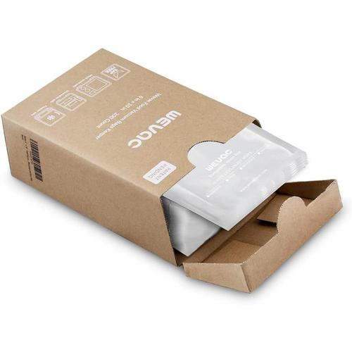 200 Sachets 15X25Cm Poche Sous Vide Alimentaire, Film Sous Vide Alimentaire Gaufrés Sans Bpa, Sac Congelation Sous Vide Compatible Avec Toutes Les Machines Sous Vide