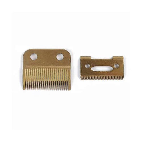 Lame de tondeuse à cheveux pour tondeuse Lames de rechange à 2 trous Pièces 8148, , 8591, 8509, 2241, 2240 Or