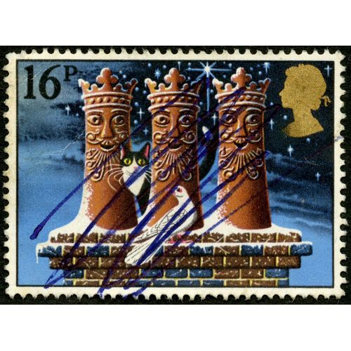 Timbre Oblitéré Angleterre 16 P