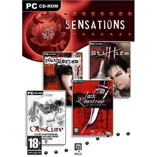 Coffret Sensations : Still Life - Post Mortem - Jack L'eventreur - Obscure Pc