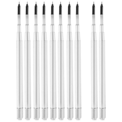 10 Pcs Fine Point Pin Pin Recharges Recharge De Rechange Pour Stylo...