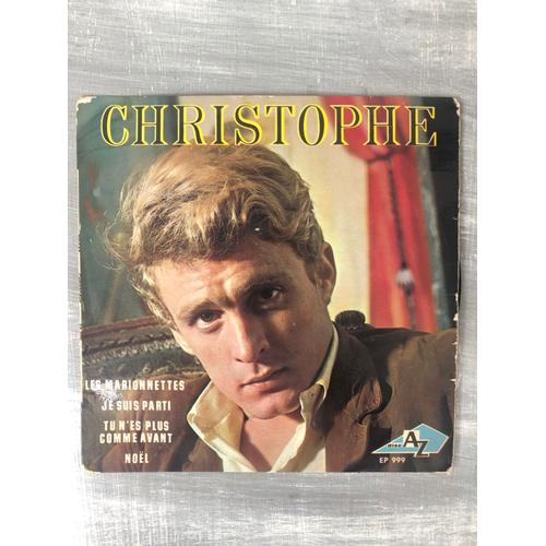 Vinyle 45 Tours 4 Chansons-Christophe-Les Marionnettes