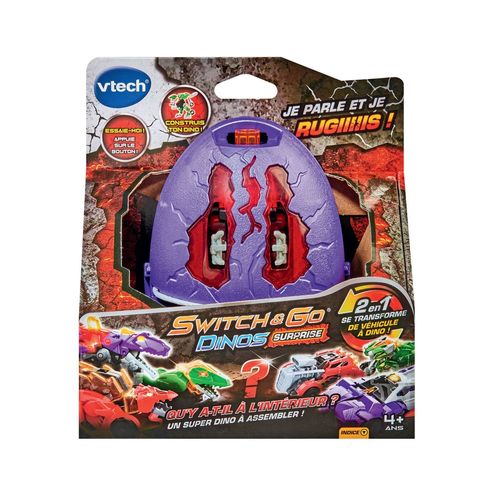 Vtech Switch & Go Dinos Surprise V2 (6 Modeles Differents)
