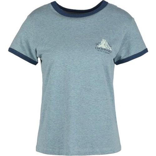 Women's Chouinard Crest Ringer Responsibili-Tee T-Shirt Taille S, Turquoise