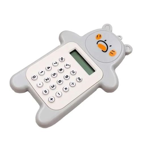 CALCULATRICE Calculatrice de poche émoticônes délicates utiles faciles à transporter Calculatrice style-Grey 1