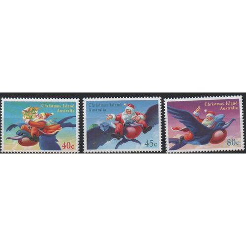 Ile Christmas ( Australie ) Timbres Noël 1995