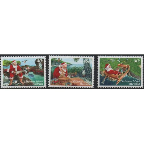 Ile Christmas ( Australie ) Timbres Noël 1997