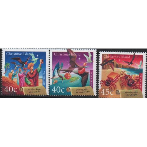 Ile Christmas ( Australie ) Timbres Noël 2000