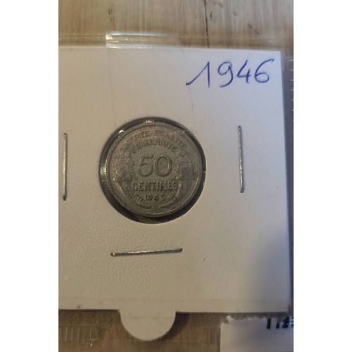 Monnaie 50 Centimes 1946
