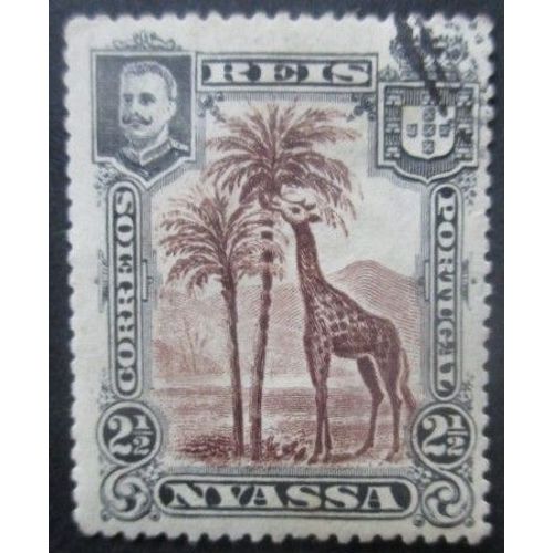 Nyassa N°27 Girafe Oblitéré
