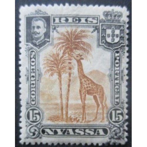Nyassa N°30 Girafe Oblitéré