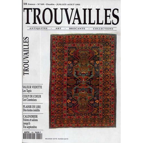 Trouvailles N° 105 : Les Tapis - Les Comtoises