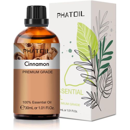Huile Essentielle Cannelle 30 Ml, Huiles Essentielles Pour Diffuseur Pure Naturelle, Huile De Cannelle Pour Aromathérapie 