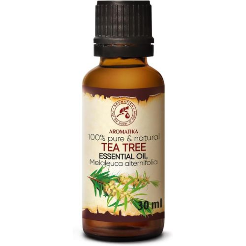 Huile Essentielle D'arbre À Thé 30ml - Australie - Pur 100% - Utile Pour Beauté - Baignade - Soins Du Corps - Santé - Beauté - Détente - Massage - Diffuseur Arômes - Lampe À Arômes - Arôme De Chambre 
