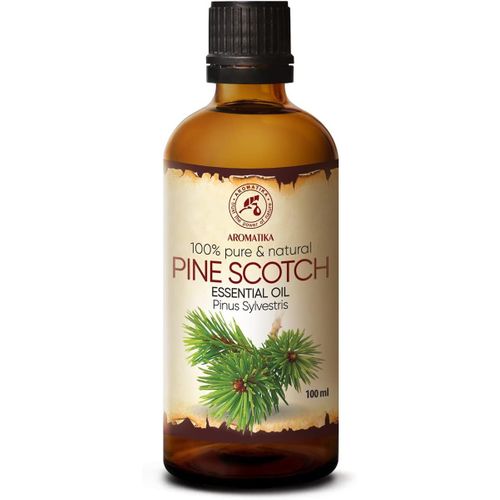 Huile Essentielle Pin 100ml - Pinus Sylvestris - Naturelle Pour Un Bon Sommeil - Beauté - Bain - Aromathérapie - Relaxation - Spa - Diffuseur Arôme & Lampe - Pine Scotch Oil 
