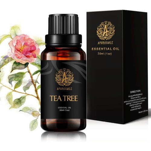 Aromathérapie Arbre À Thé Huile Essentielle Pour Diffuseur, Qualité Thérapeutique Arbre À Thé Huile Essentielle Pour Humidificateur, 1oz-30ml 100% Pur Arbre À Thé Huile Parfum For Maison, Massage