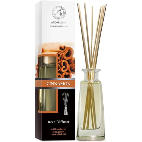 Diffuseur Avec Arôme Cannelle 100ml Huile De Cannelle Essentielle Naturelle - Fragrance Fraîche Et Durable Avec 10 Bâtons De Bambou Est Meilleur Pour Aromathérapie - Accueil - Bureau
