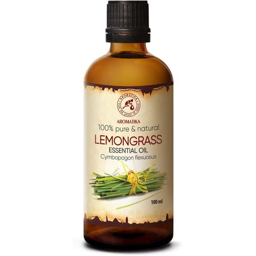 Lemongrass Huile Essentielle 100ml - Cymbopogon Flexuosus - Inde - Naturelle & Pure Huile Essentielle Oil Pour Aromathérapie - Diffuseur Aromatique - Parfum Lampe - Spa 