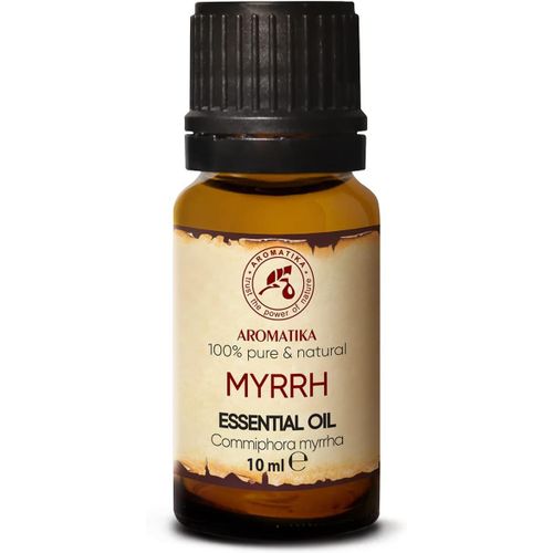 Huile De Myrrhe 10ml - Commiphora Myrrha - Inde Huile Essentielle Naturelle Pur Huile De Mirra Pour Un Bon Sommeil - Arôme Aromatique - Aromathérapie - Diffuseur Aromatique - Lampe À Arôme 