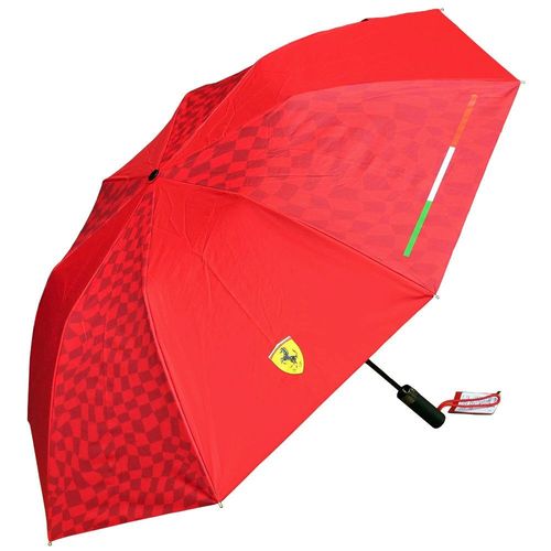 Parapluie Compact Scuderia Ferrari Rouge