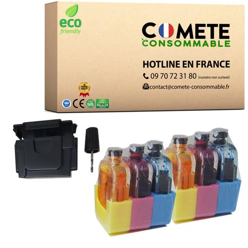 302 Kit De Remplissage 2 Recharges (=2 Cartouche D'encre) Compatible Avec Hp 302 Hp 302xl Ecoink Pour Imprimantes Hp Deskjet Hp Officejet Hp Envy - 2 Recharges Pour Cartouche Couleurs