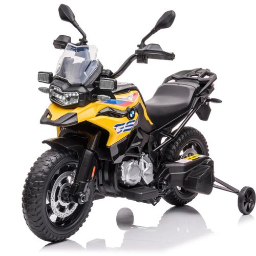 Bmw F850 Gs - Moto Électrique Enfants 12v - 3 À 6 Ans - Jaune
