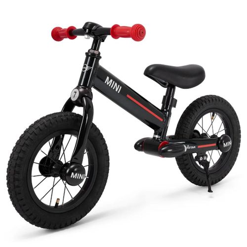 Mini Draisienne Enfant - 1 À 3 Ans - Pneus En Caoutchouc 12' - Noir