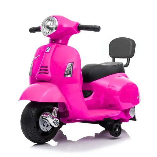 Vespa Gts - Moto Électrique Pour Enfant - 6v - 1 À 3 Ans - Rose