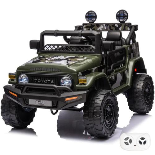 Toyota Fj Cruiser - Voiture À Batterie 12v - Télécommande - 1 À 6 Ans - Vert