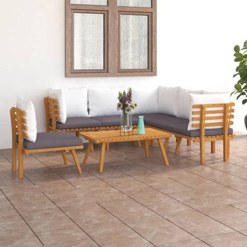Vidaxl Ensemble De Meubles De Salle De Bain 4 Pcs Noir Manguier Massif
