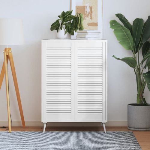vidaXL Boîte de rangement Noir 80x39x30 cm Aluminium