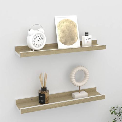 Vidaxl Banc D'entrée 80x40x45 Cm Chêne Sonoma Aggloméré