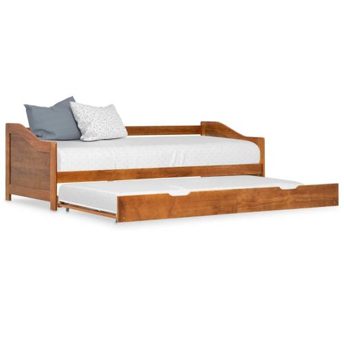 Vidaxl Sommier À Lattes De Lit Avec Matelas Noir 120x190 Cm Tissu