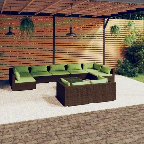 Vidaxl Buffet Avec Lumières Led Gris Béton 202x37x67 Cm