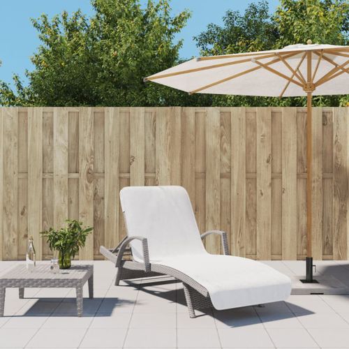 Vidaxl Étagère De Toilette Blanc 63,5x32x179 Cm Bois De Pin Massif