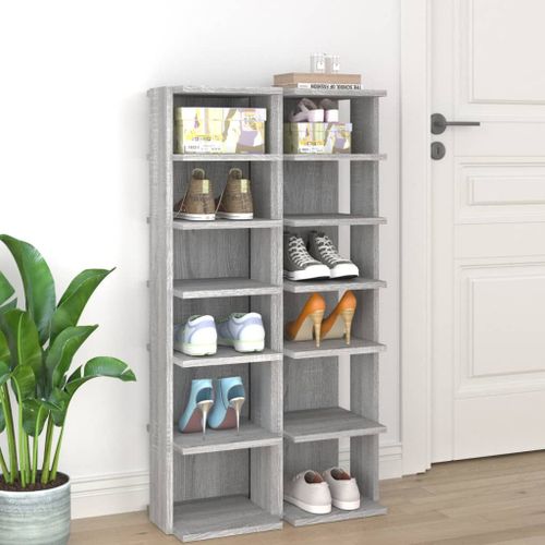 Vidaxl Coiffeuse À Led Avec Armoire Chêne Sonoma Bois D'ingénierie