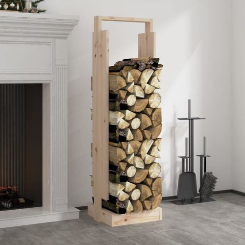 Buffet 2 Portes 80 Cm Marron Et Anthracite - Middo