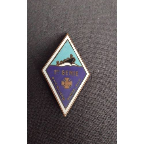 Insigne 1 Er Régiment Du Génie Augis